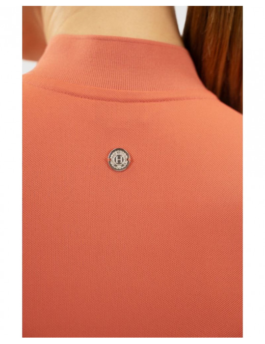 Polo technique Harcour Tess pamplemousse, taille M