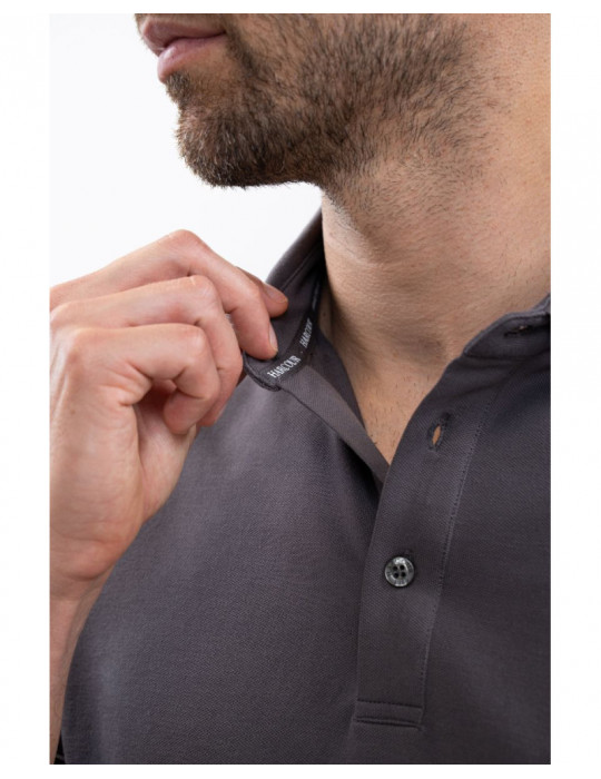 Polo Oscar Ardoise Homme L