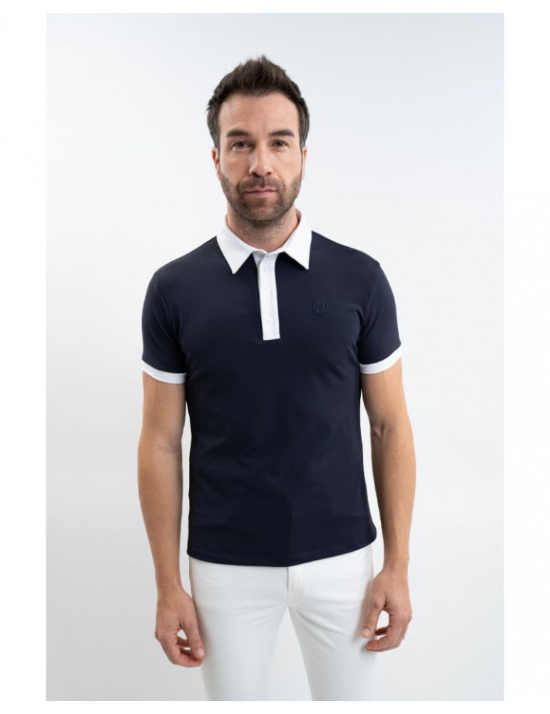 Polo Harcour Preston homme marine, taille L
