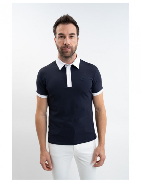Polo Harcour Preston homme marine, taille L