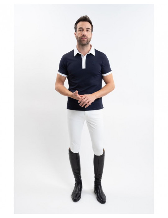 Polo Harcour Preston homme marine, taille L