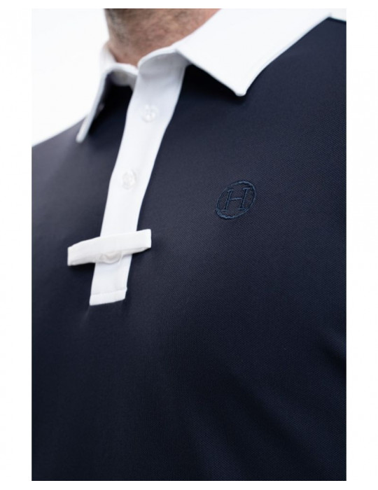 Polo Harcour Preston homme marine, taille L