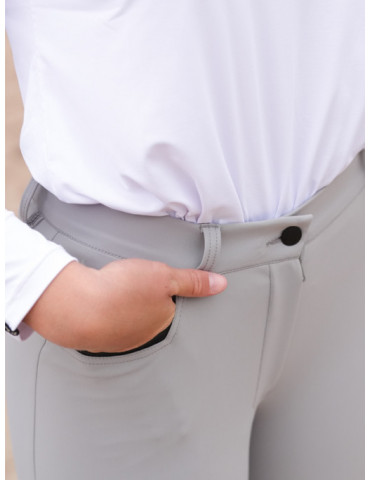 Pantalon Le Sabotier Victorine gris, taille 38 2