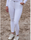 Pantalon de concours Le Sabotier Victorine blanc, taille 34