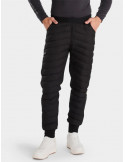 Pantalon matelassé Horse Pilot unisexe noir, taille M