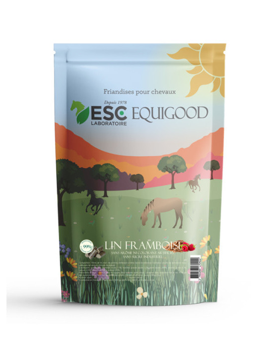 EQUIGOOD LIN FRAMBOISE - Friandisespour chevaux