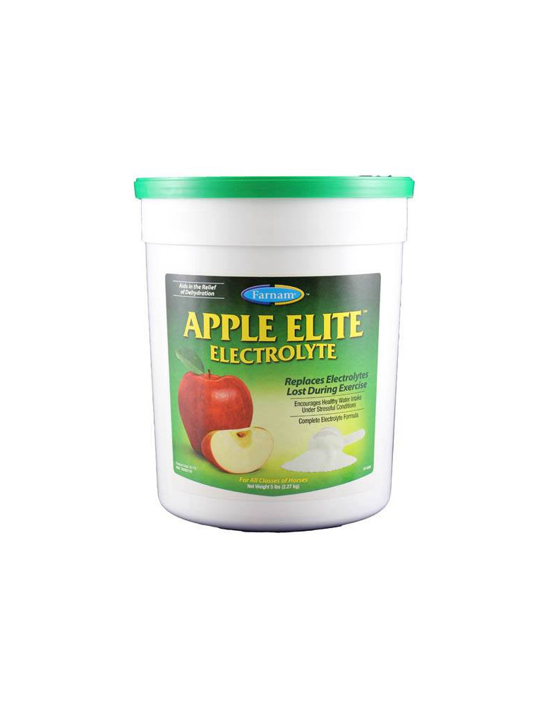 Apple Elite Electrolyte Farnam – Électrolytes pomme pour cheval sportif