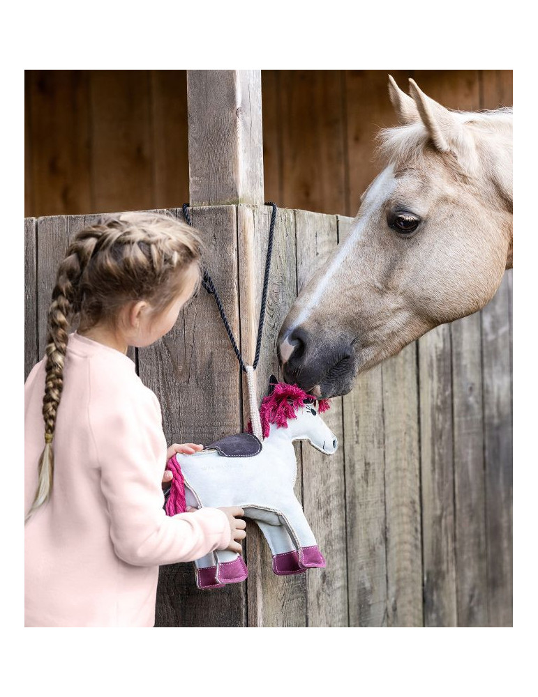 Jouet pour cheval licorne