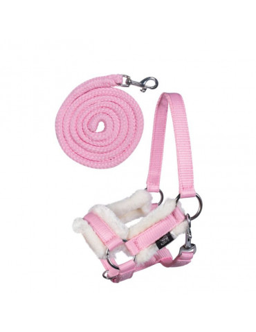 Licol hobby horse HKM rose