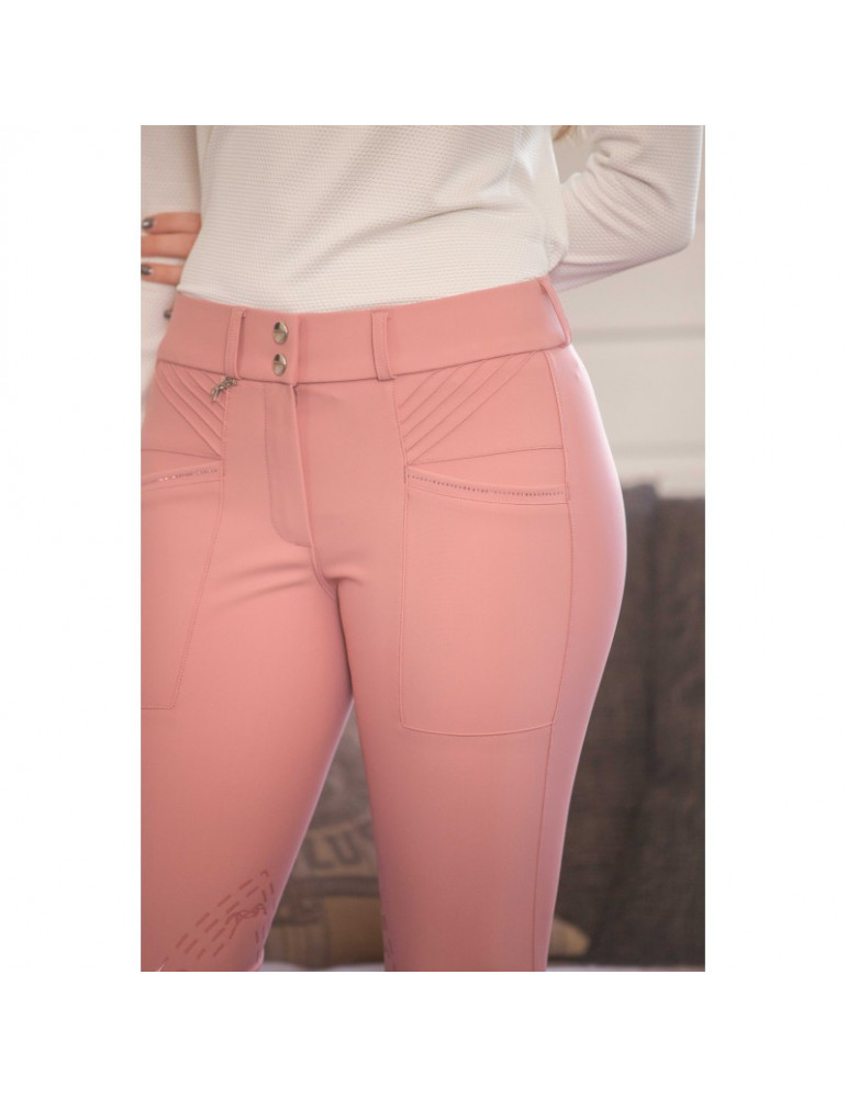 Pantalon Hongy rose 38