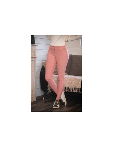 Pantalon Pénélope Hongy rose, taille 34