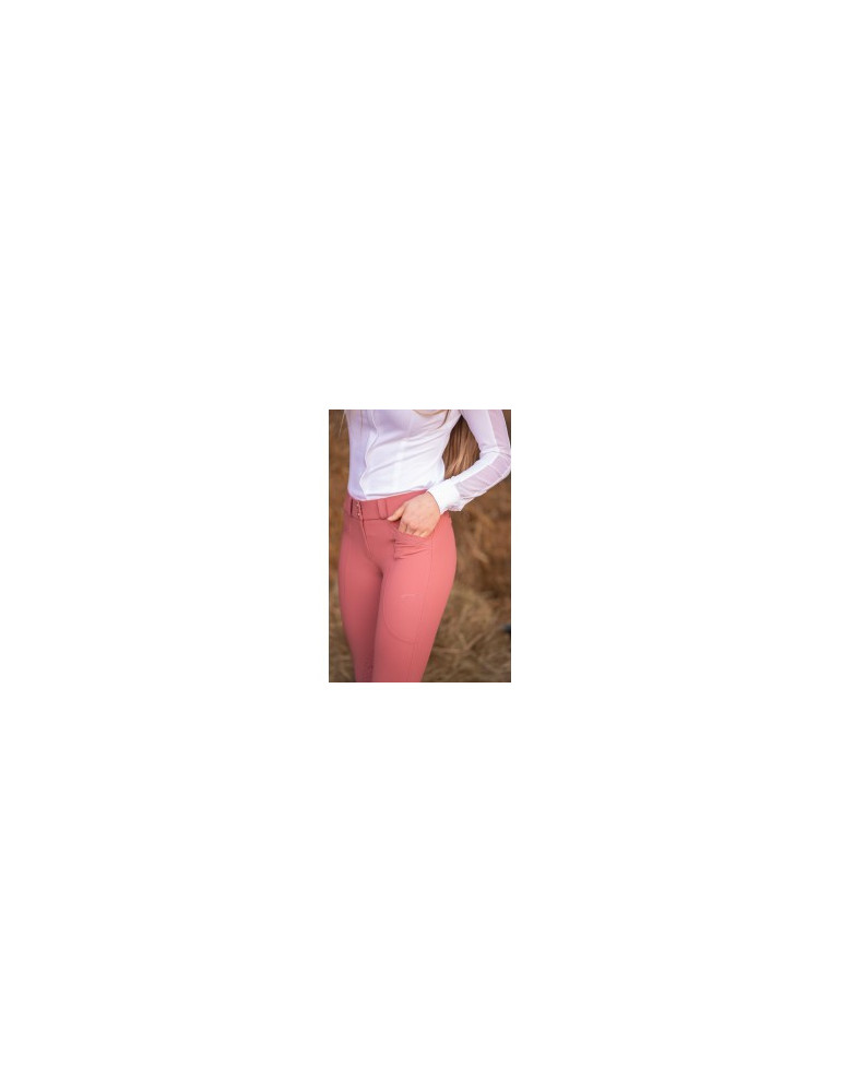 Pantalon Pénélope Sybille vieux rose, taille 36