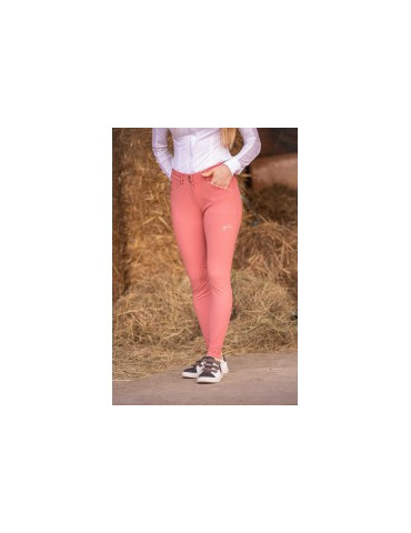 Pantalon New Point Sellier Rose 36