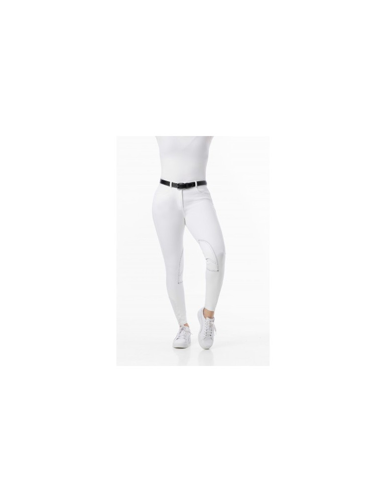 Pantalon de concours Riding World Alexandrie blanc, taille 38