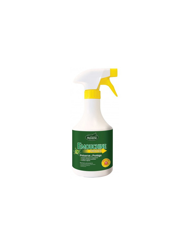Émouchine Protec Ravene – Répulsif insectes cheval aux huiles essentielles