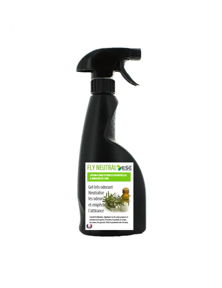 Fly Neutral Spray cheval 500 ml – Anti-insectes aux huiles essentielles
