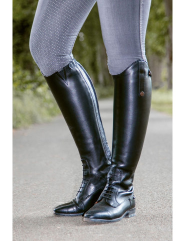 Bottes HKM Valencia longue/étroit noir, taille 40 2