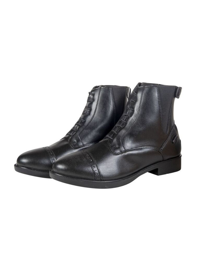 Boots en cuir synthétique -Sheffield- Style 9100 NOIR taille 36