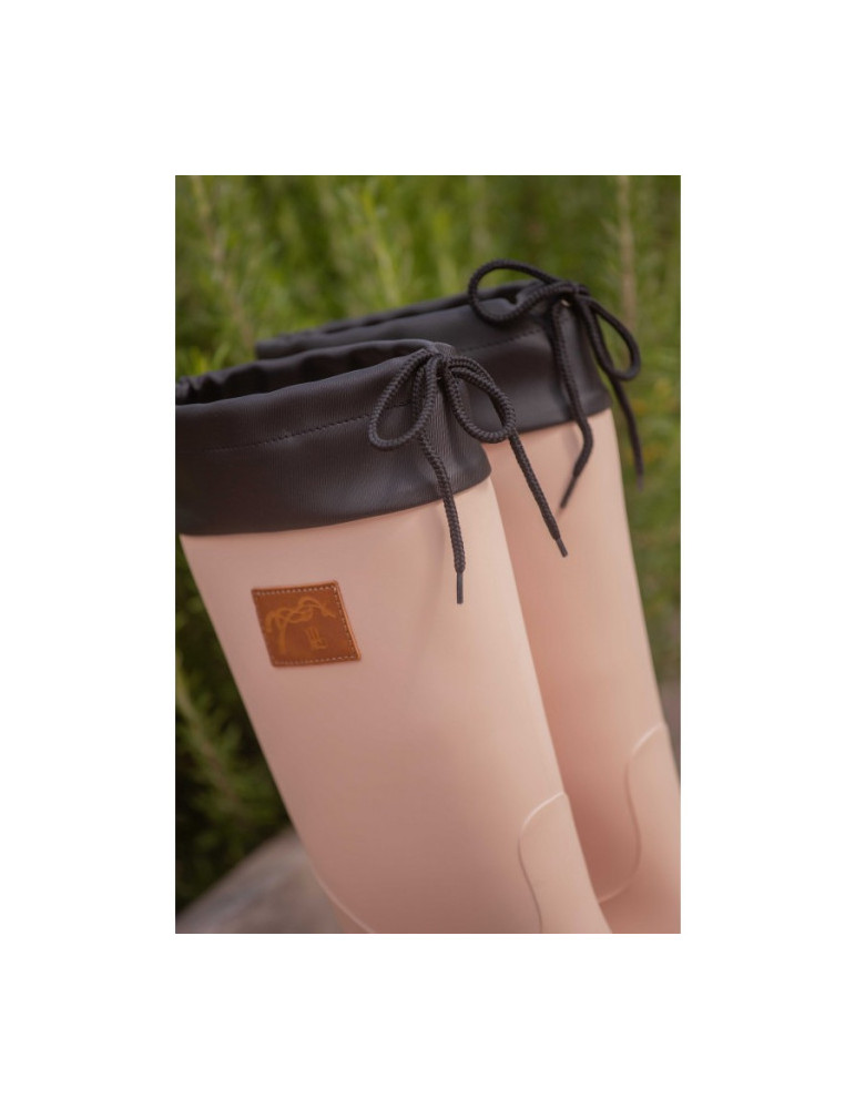 Bottes Penelope Jessica rose poudré, taille 38 | Nature Horse Langon