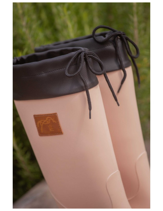 Bottes Penelope Jessica rose poudré, taille 38 | Nature Horse Langon