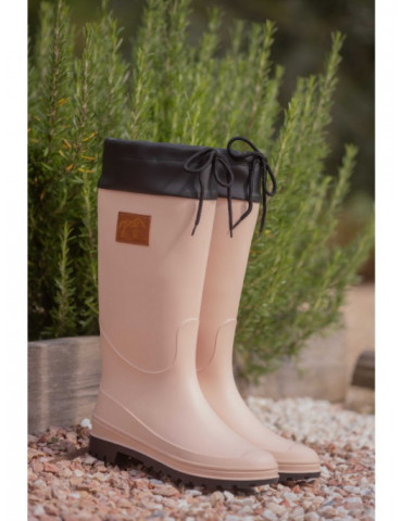 Bottes Penelope Jessica rose poudré, taille 38 | Nature Horse Langon