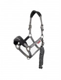 Licol et longe Vogue LeMieux noir, taille cob