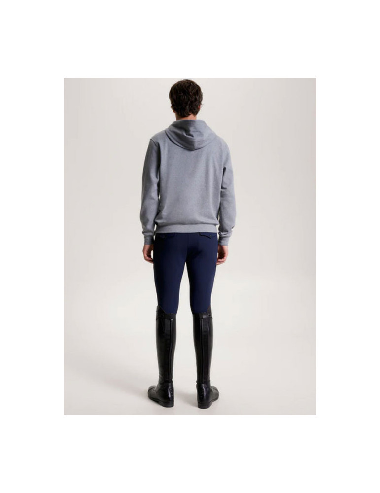 Hoodie Tommy Hilfiger Williamsburg Graphic gris chiné, taille M
