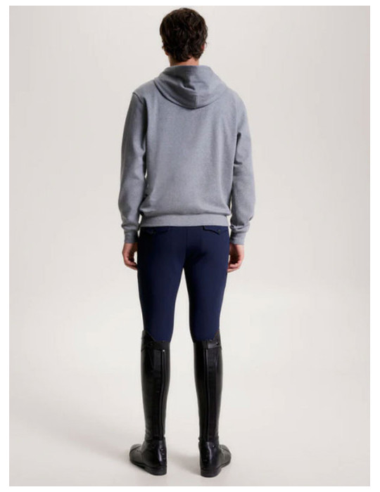 Hoodie Tommy Hilfiger Williamsburg Graphic gris chiné, taille M