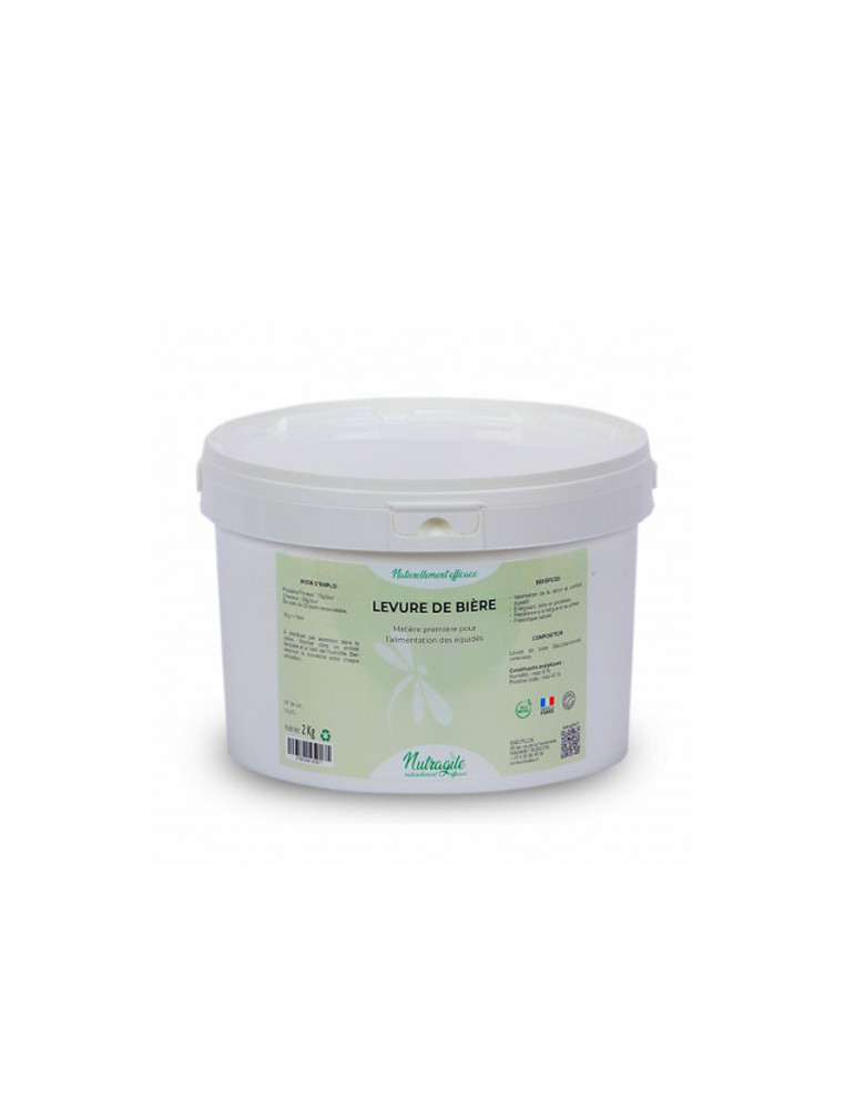 Levure de Bière Cheval 2 kg – Énergie, Protéines & Flore Intestinale Naturelle