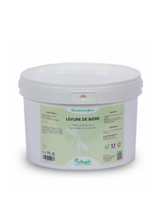 Levure de Bière Cheval 2 kg – Énergie, Protéines & Flore Intestinale Naturelle