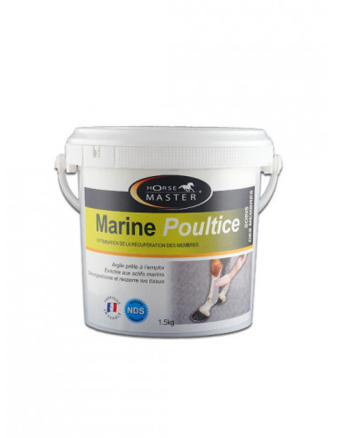 Argile Marine Poultice 1.5kg Horse Master – Récupération musculaire et articulaire