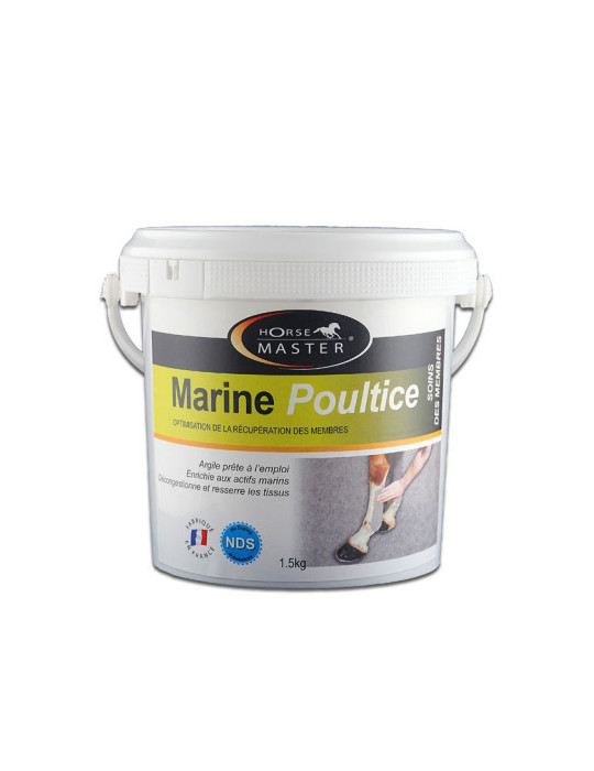 Argile Marine Poultice 1.5kg Horse Master – Récupération musculaire et articulaire