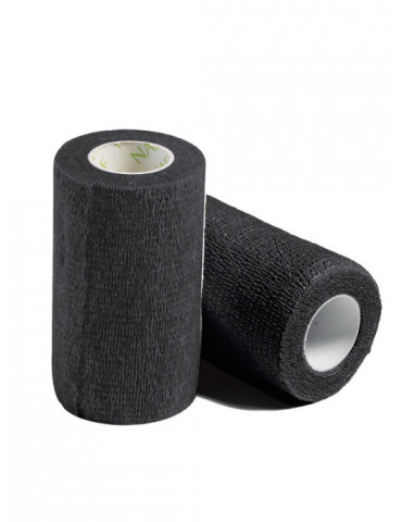 Bandage NaturalintX Noir NAF | Pansement cohésif et protecteur pour cheval