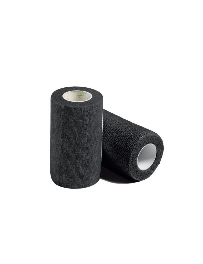 Bandage NaturalintX Noir NAF | Pansement cohésif et protecteur pour cheval
