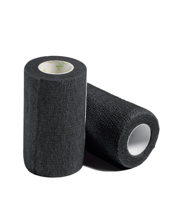 Bandage NaturalintX Noir NAF | Pansement cohésif et protecteur pour cheval
