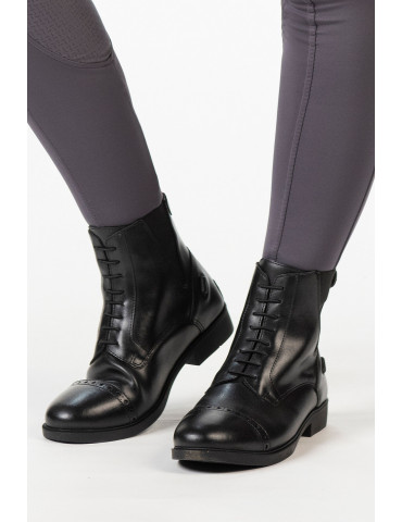 Boots HKM Sheffield Style en cuir synthétique noir, taille 38 2