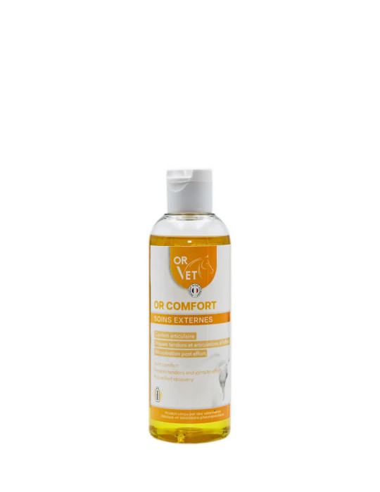 Or-Comfort 200ml Or-Vet – Huile de massage pour tendons et articulations du cheval
