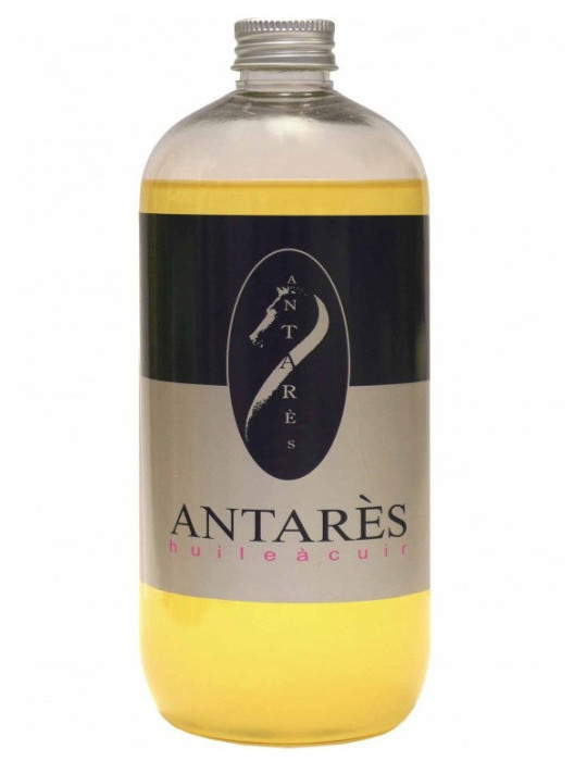 Huile à cuir Antares (pastille rouge), 250 ml