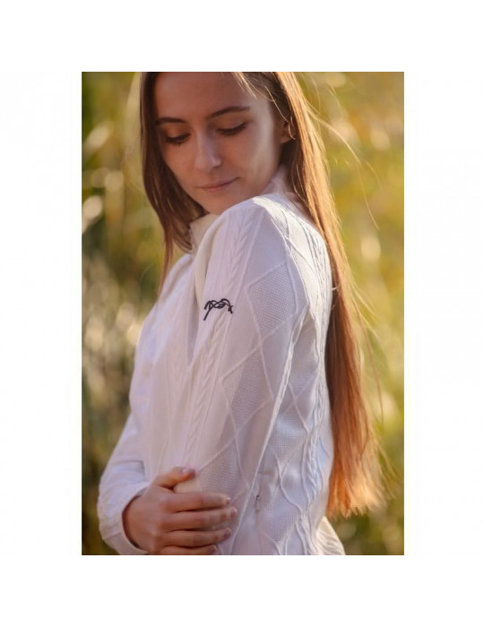 Sweat VIOLETTE ecru M