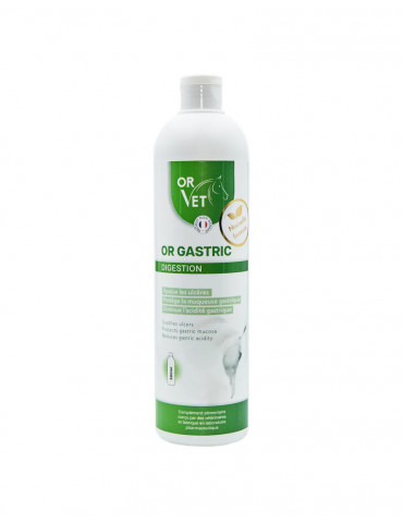 Or-Gastric 500ml Or-Vet – Soutien gastrique naturel pour chevaux sensibles