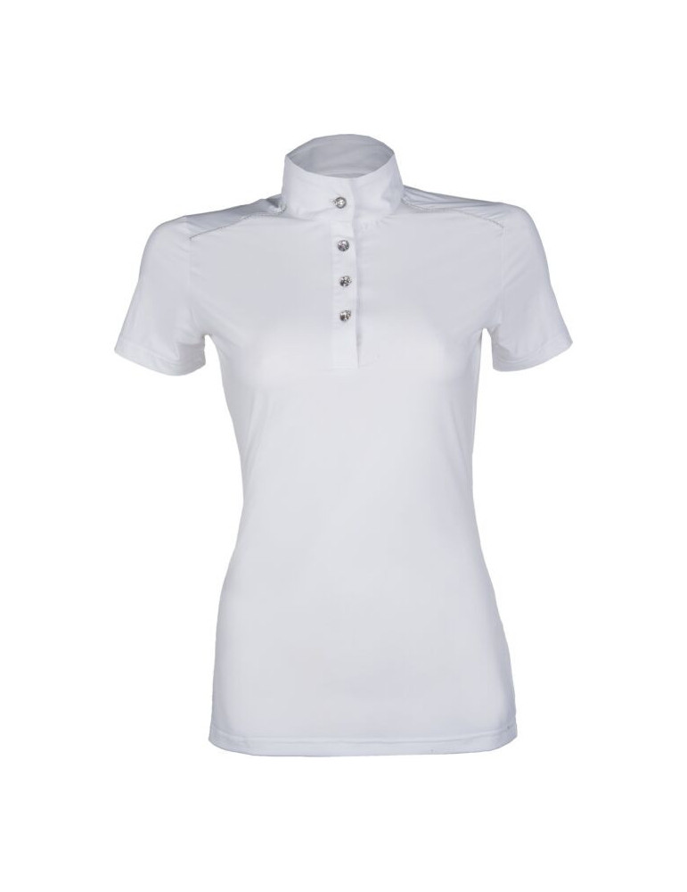 Polo de concours -Premium- blanc