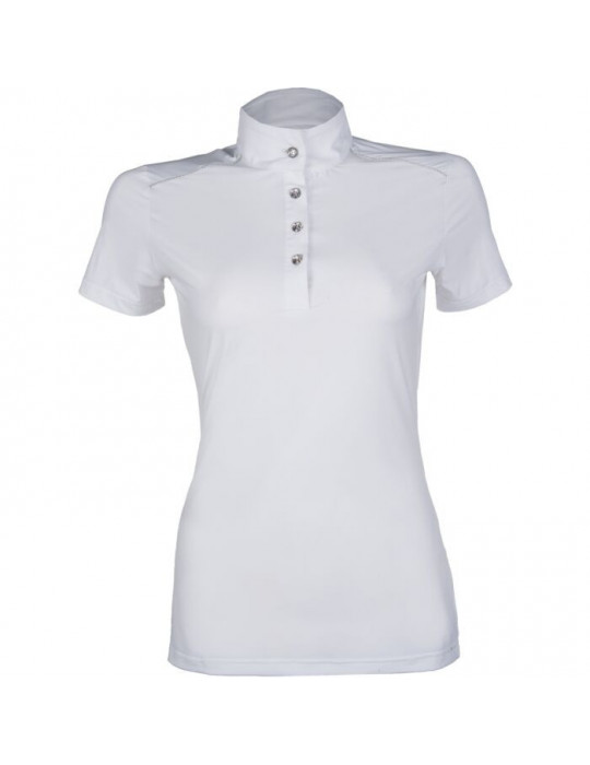 Polo de concours -Premium- blanc
