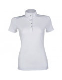 Polo de concours -Premium- blanc