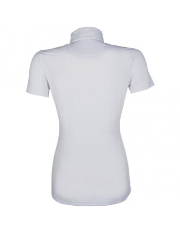 Polo de concours -Premium- blanc 2