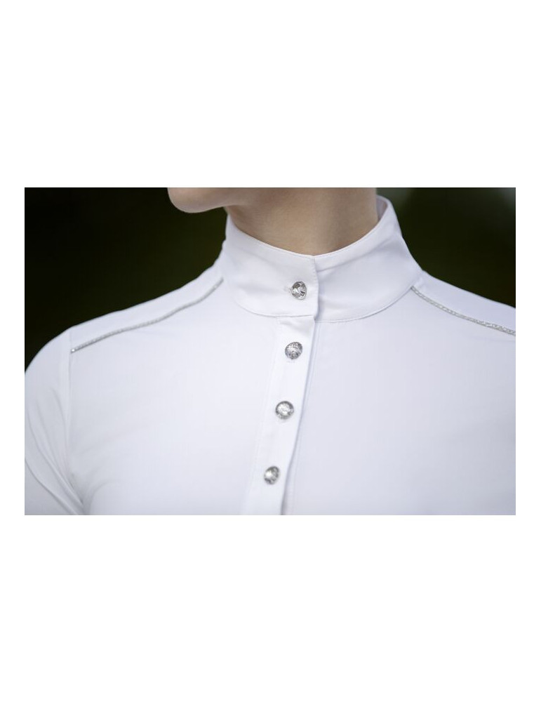 Polo de concours -Premium- blanc