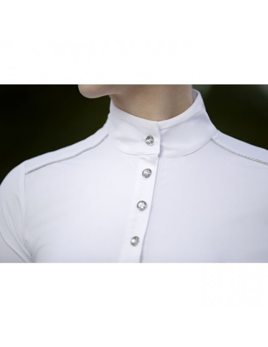 Polo de concours -Premium- blanc