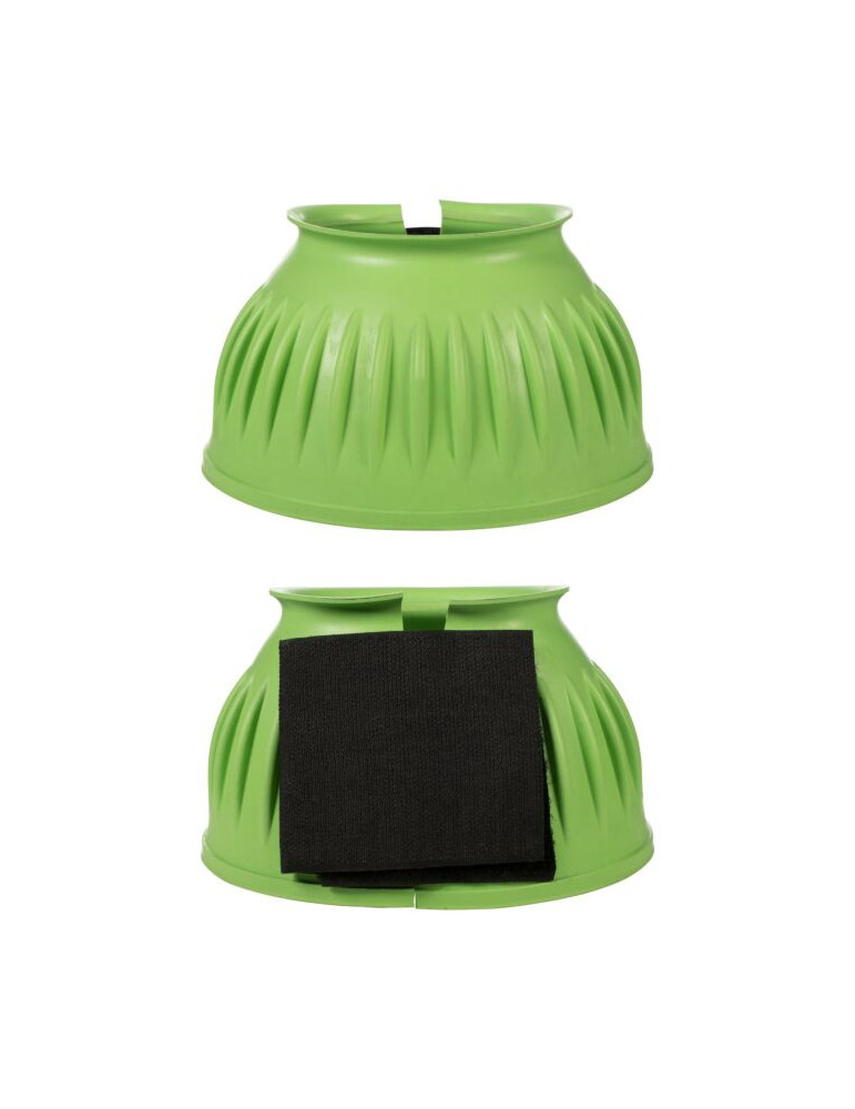 Cloche Velcro HKM verte XXL