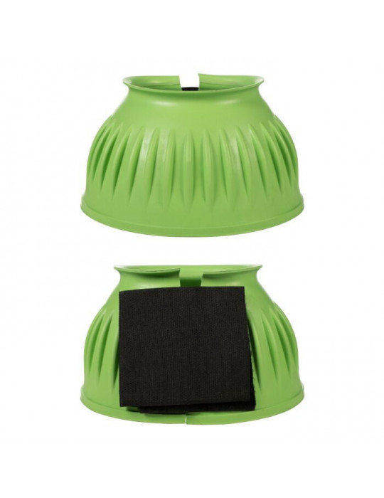 Cloche Velcro HKM verte XXL