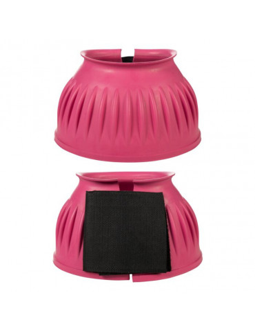 Cloche velcro HKM rose S