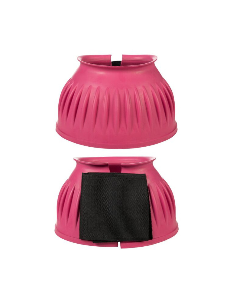 Cloche velcro HKM rose S